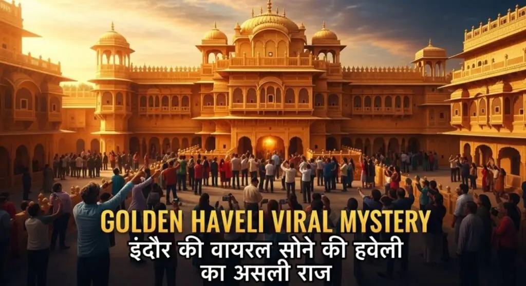 Golden Mansion in Indore Viral Haveli